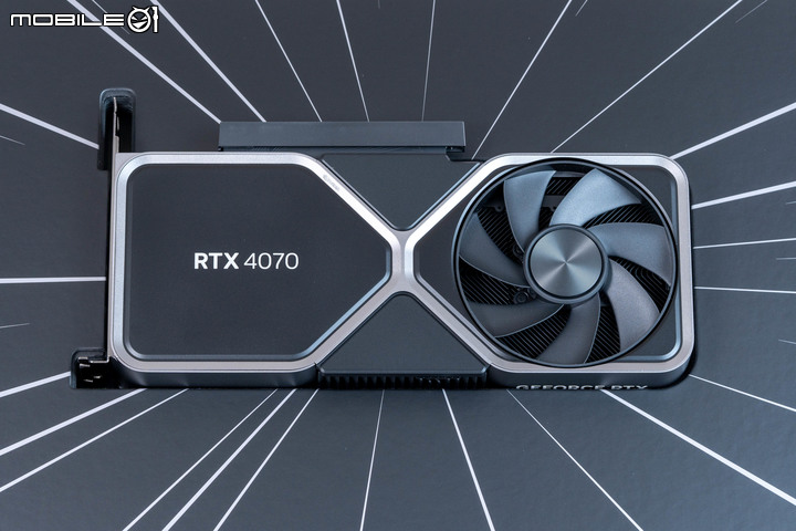 NVIDIA GeForce RTX 4070 FE 創始版顯示卡開箱實測 效能功耗表現均亮眼的新世代主力顯卡