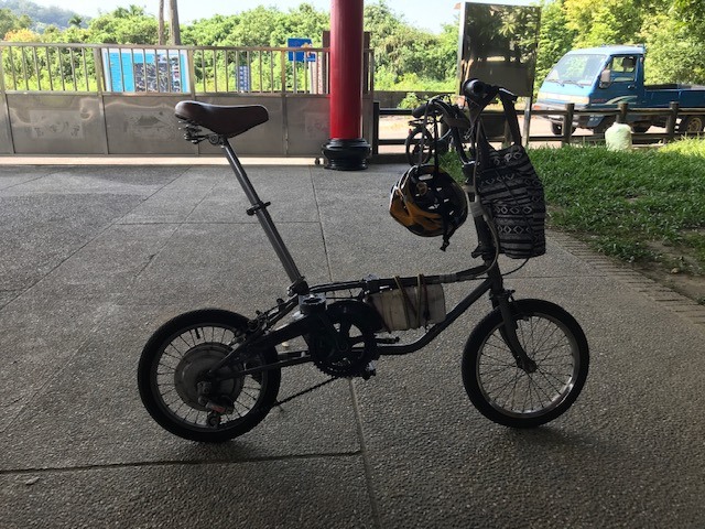 16吋車修改車架坐管角度