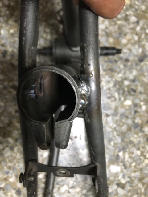 點我看大圖 16吋車修改車架坐管角度