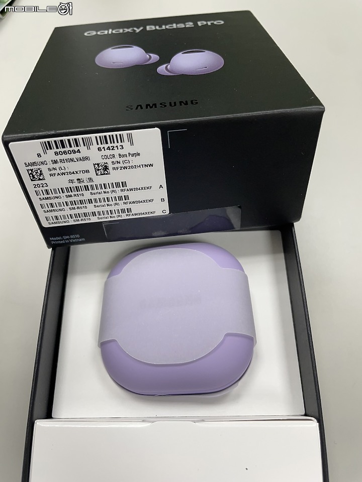 點我看大圖 試用體驗 24-bit Hi-Fi 保真音效高質響宴的無線藍芽耳機 – 超有感升級 三星 Galaxy Buds2 Pro (精靈紫)開箱文