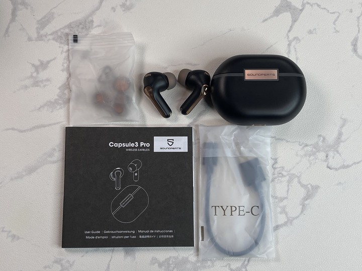 點我看大圖 靈動低頻 SOUNDPEATS Capsule3 Pro 真無線藍牙耳機 開箱體驗