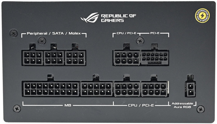 ASUS ROG STRIX AURA EDITION 850W金牌全模組化電源開箱
