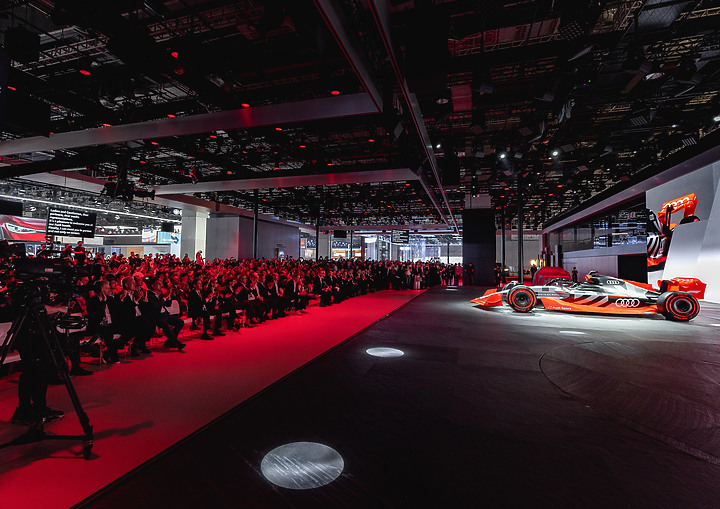 點我看大圖 奧迪預計將於 2023 年底前開始測試其 F1 混合動力原型