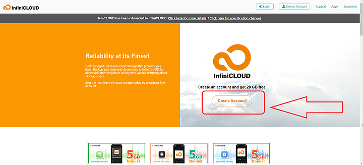 [Free Storage] Infini-Cloud 25GB Cloud Disk Supporting WebDav Directly Mounting to PC