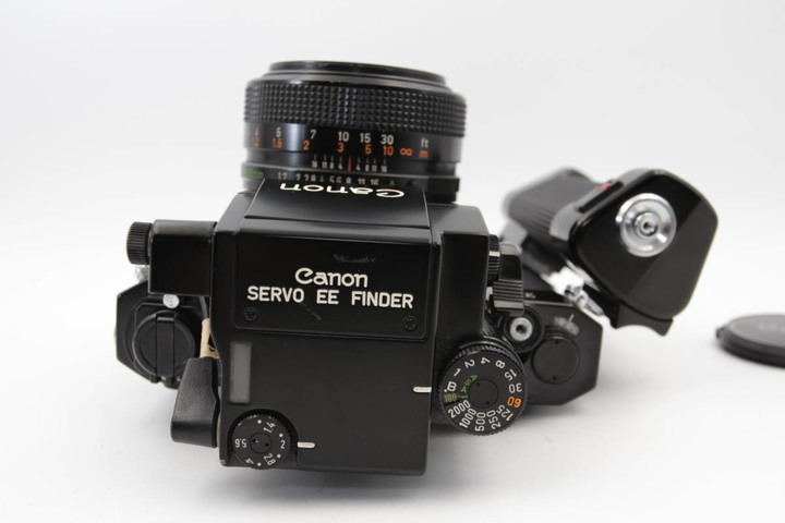 Canon佳能F-1伺服EE取景器SERVO EE FINDER+馬達驅動MF MOTOR DRIVE MF.[如頂樓加蓋]