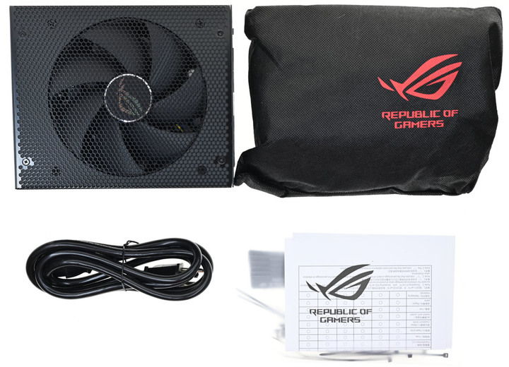 ASUS ROG STRIX AURA EDITION 850W金牌全模組化電源開箱