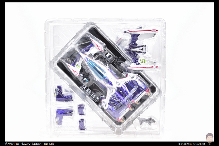 【開箱】MEGAHOUSE - 《閃電霹靂車SIN》凰呀AN-21 -Livery Edition- DX SET