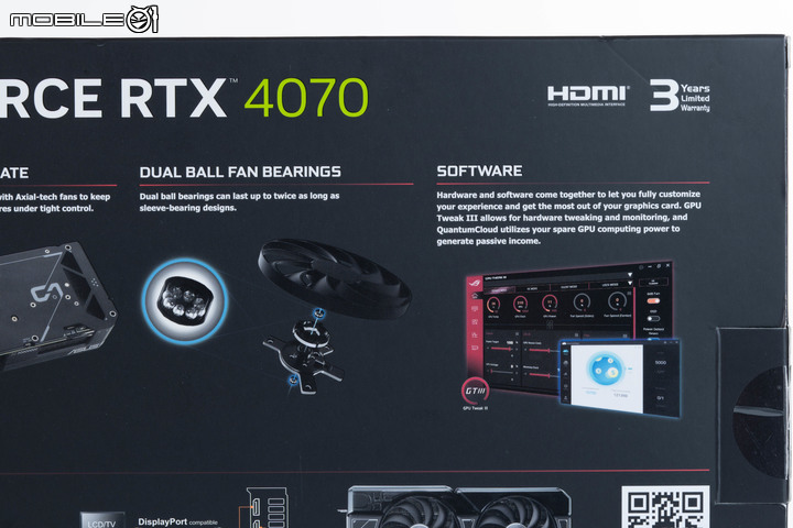 ASUS GeForce RTX 4070 Dual 顯示卡開箱實測 散熱造型雙重升級的效能小巨人