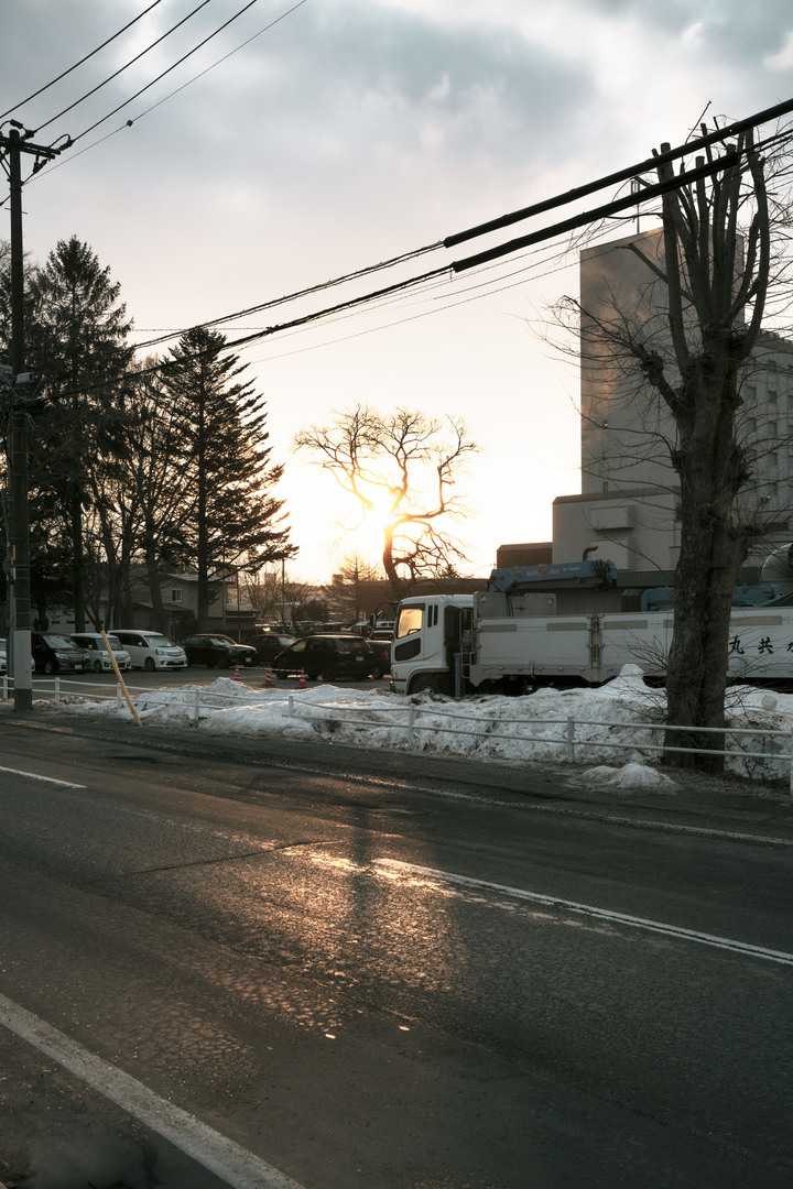 3月的北海道，雪要融不融的跟團行