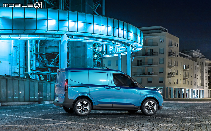 【海外新訊】Ford又一款電動車亮相，E-Transit Courier純電商用車正式發表！