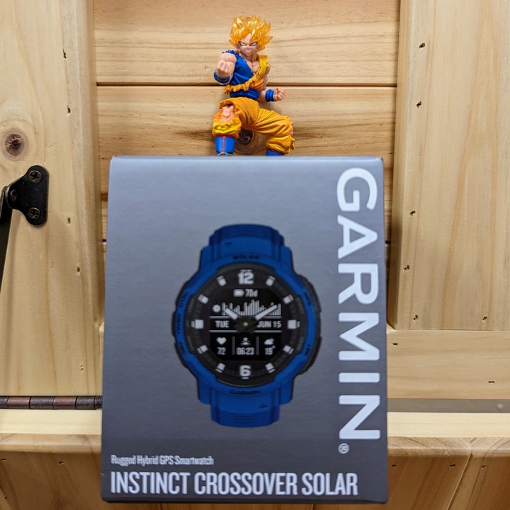 :::::Garmin instinct crossover solar:::::二手開箱:::::