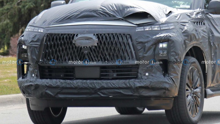 他國事務INFINITI QX80 大改款 間諜照