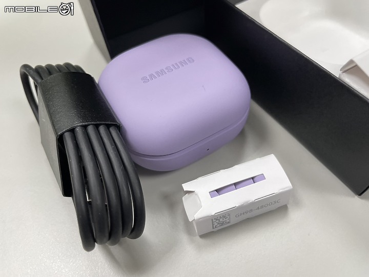 點我看大圖 試用體驗 24-bit Hi-Fi 保真音效高質響宴的無線藍芽耳機 – 超有感升級 三星 Galaxy Buds2 Pro (精靈紫)開箱文