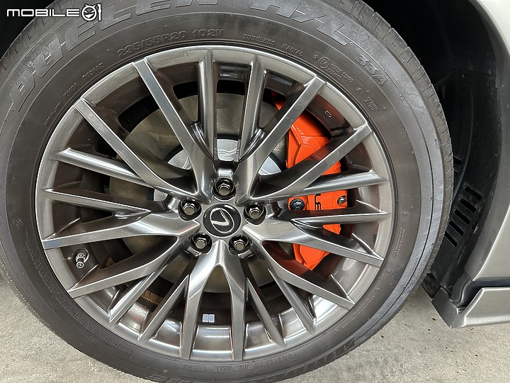 LEXUS RX300 Fsport 攻頂 2023 LEXUS RX500H Fsport Performance 六活塞卡鉗套件 選配鋁圈