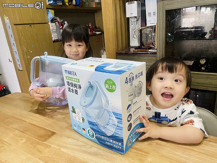 點我看大圖 BRITA ecoStyle環保純淨濾水壺用芯過濾全家喝的每一滴水~簡單喝水也可以很安心
