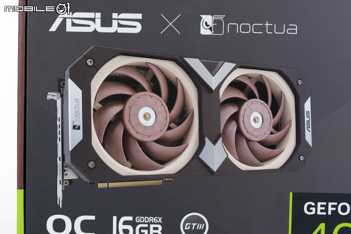 ASUS GeForce RTX 4080 Noctua OC Edition 顯示卡開箱實測 以驚人 4.3 Slot 身形達成冷靜高效能表現