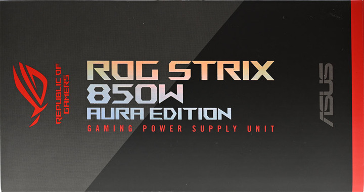 ASUS ROG STRIX AURA EDITION 850W金牌全模組化電源開箱
