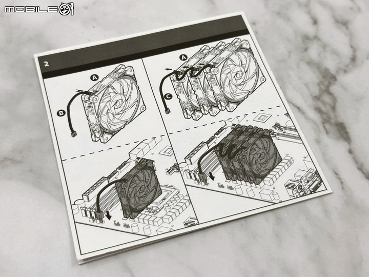 超頻版！酷碼 CM Mobius 120 OC 風扇