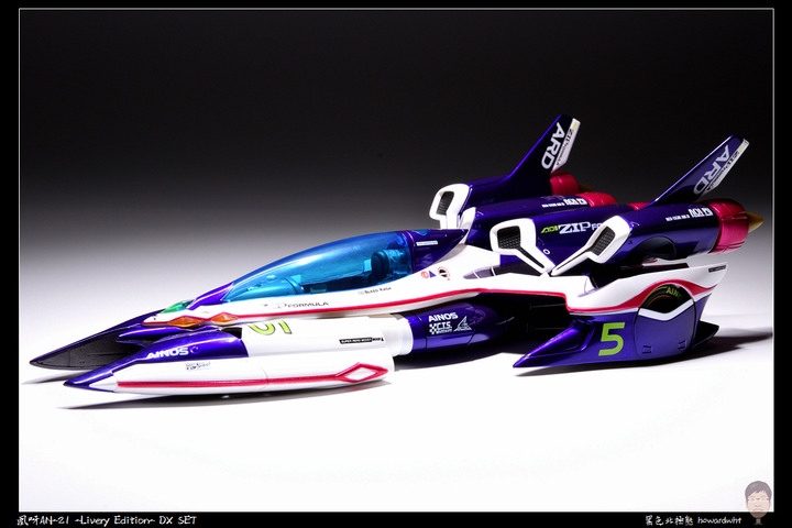 點我看大圖 【開箱】MEGAHOUSE - 《閃電霹靂車SIN》凰呀AN-21 -Livery Edition- DX SET