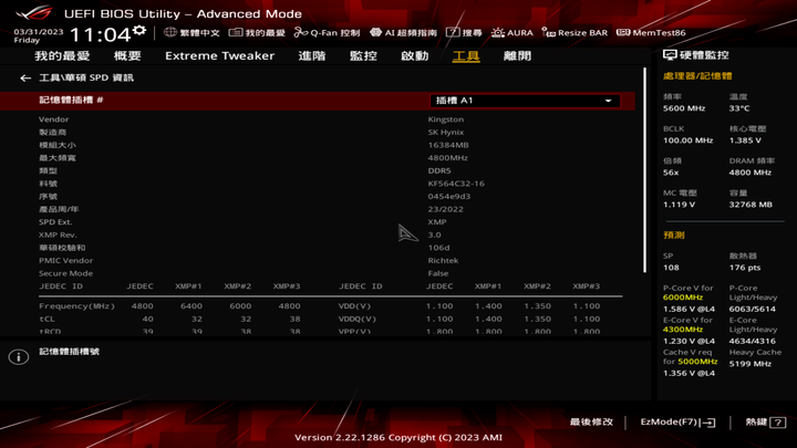 Kingston FURY Renegade RGB DDR5-6400 記憶體開箱實測 高效能與穩定兼具的平台選擇
