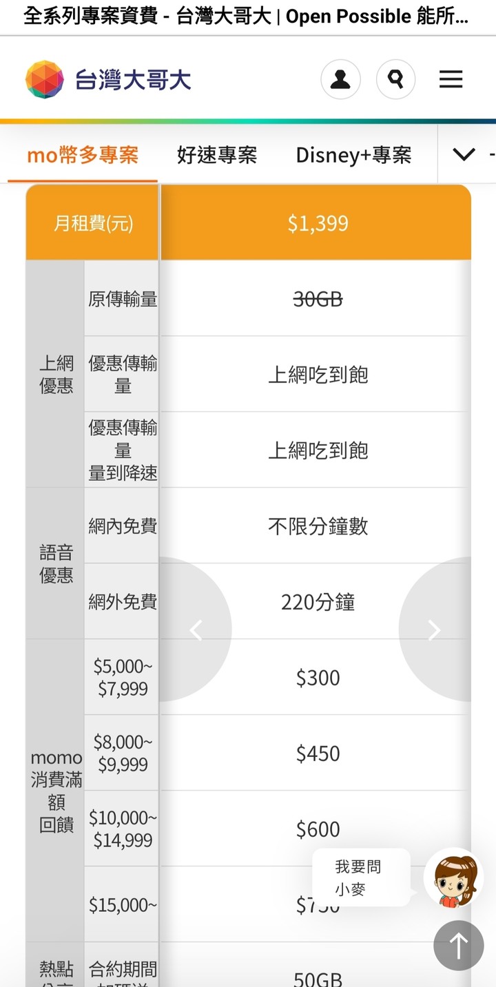 遠傳、台哥大的5G費率