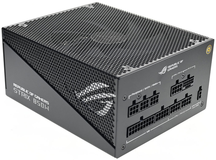 ASUS ROG STRIX AURA EDITION 850W金牌全模組化電源開箱