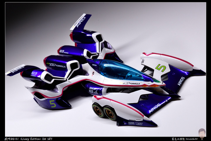 點我看大圖 【開箱】MEGAHOUSE - 《閃電霹靂車SIN》凰呀AN-21 -Livery Edition- DX SET