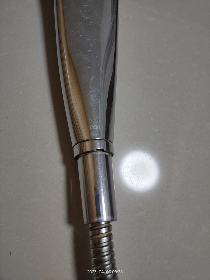 TOTO手持花灑，如何更換軟管