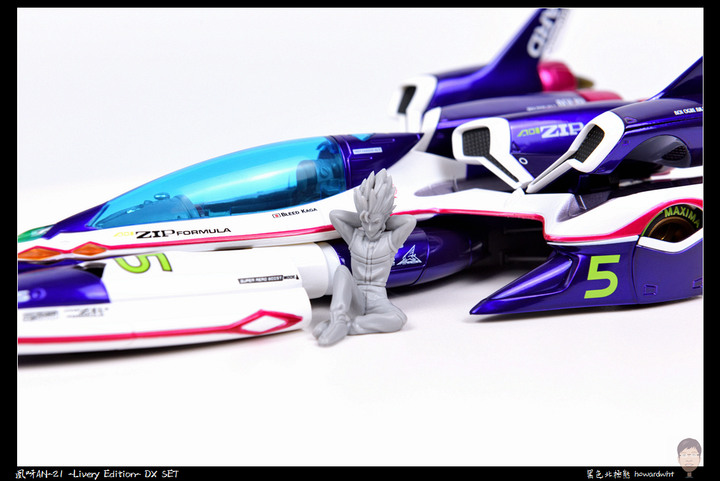 點我看大圖 【開箱】MEGAHOUSE - 《閃電霹靂車SIN》凰呀AN-21 -Livery Edition- DX SET