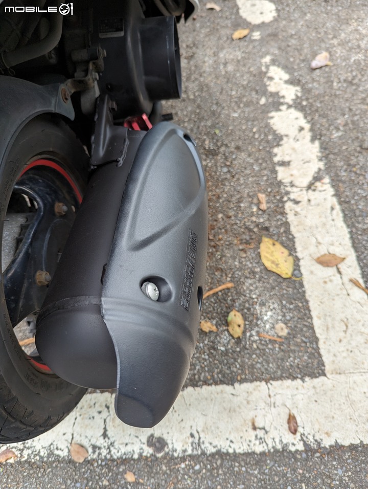 JR100排氣管破掉更換