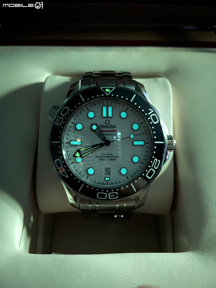 「分享」Omega seamaster 300 diver -白面鋼帶