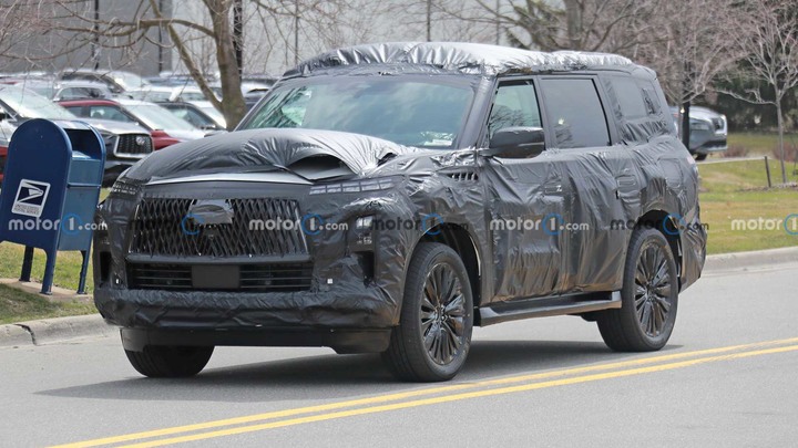 他國事務INFINITI QX80 大改款 間諜照