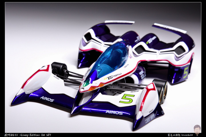 點我看大圖 【開箱】MEGAHOUSE - 《閃電霹靂車SIN》凰呀AN-21 -Livery Edition- DX SET