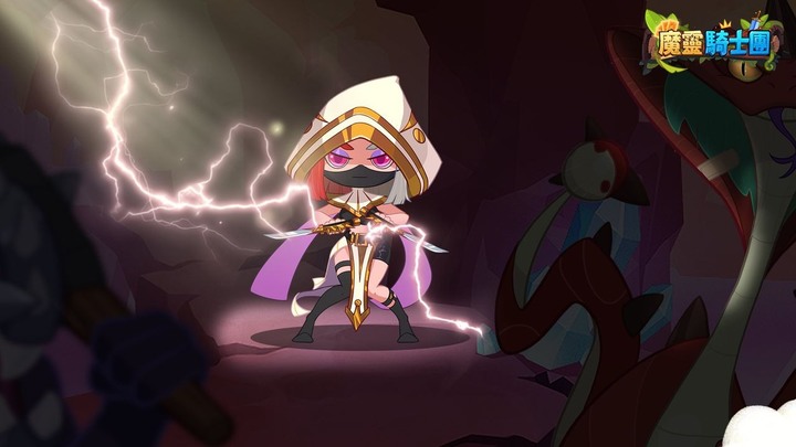 《魔靈騎士團》美式卡通風格 懷舊經典 放置掛機 RPG | 隨機技能搭配 一種職業多種流派玩法 五系技能 任意搭配 配置專屬於你的強力攻擊技能組合