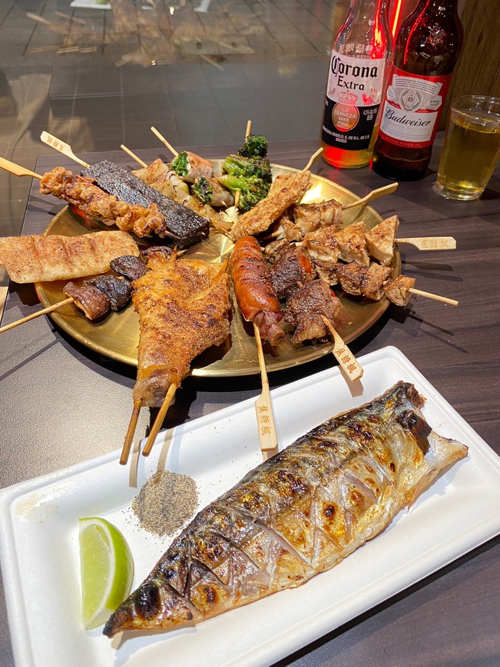 點我看大圖 【食記】焦糖楓串燒,忠孝復興特色燒烤店分享