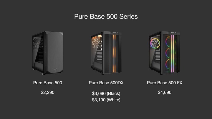 點我看大圖 舊瓶新酒還是大破大立?be quiet! Pure Base 500 FX 燈光升級 ARGB