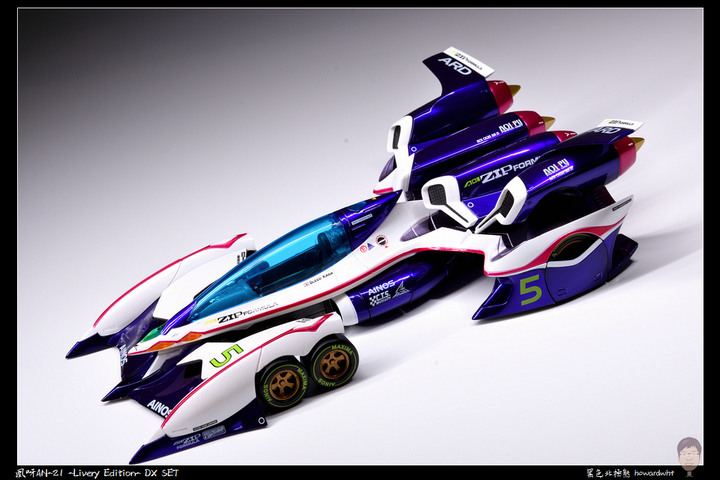 點我看大圖 【開箱】MEGAHOUSE - 《閃電霹靂車SIN》凰呀AN-21 -Livery Edition- DX SET
