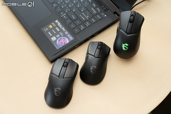 MSI CLUTCH GM51 輕量化無線電競滑鼠開箱試用｜兼具輕量與敏捷性能的旗艦級助力