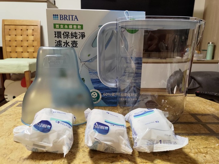 BRITA ecoStyle環保純淨濾水壺試用開箱