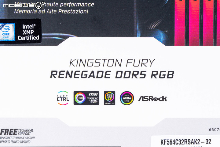 Kingston FURY Renegade RGB DDR5-6400 記憶體開箱實測 高效能與穩定兼具的平台選擇