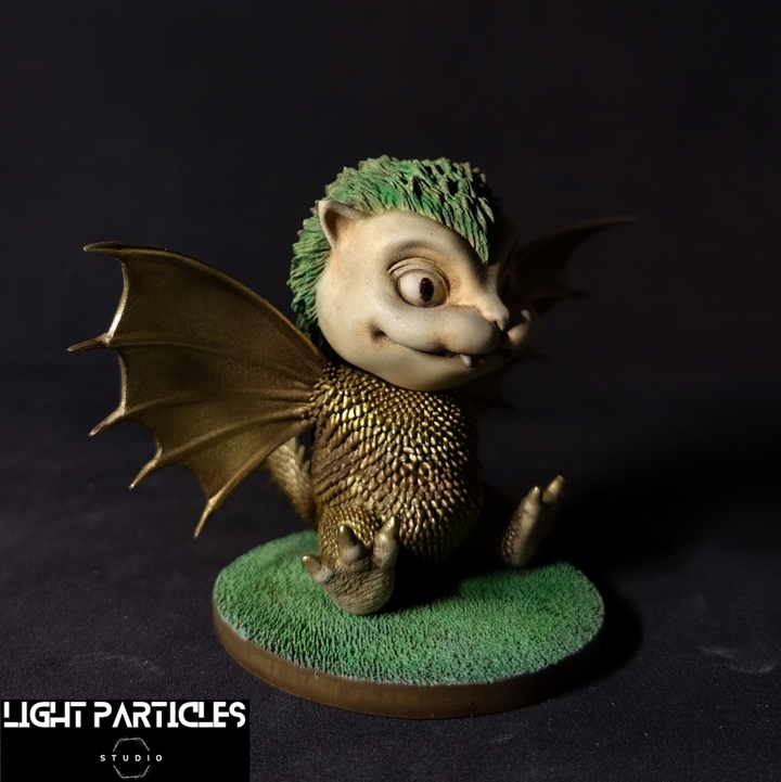 黒龍工房 チビドラット/Dorat/杜勒獸 GK 塗裝 分享