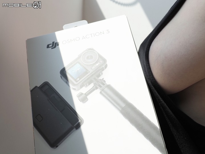 恐龍小妹的dji OSMO ACTION 3開箱
