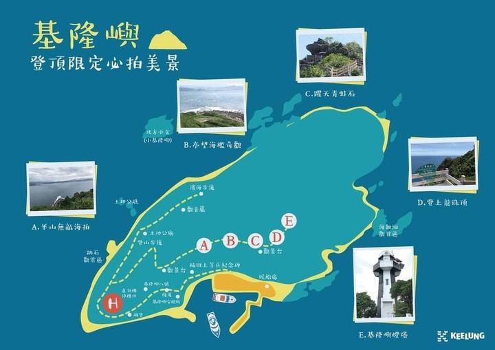 沒有雨的基隆(嶼)登島健行記