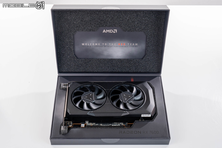 AMD Radeon RX 7600 顯示卡開箱實測 以更親民價格殺入市場的 1080p 新顯卡