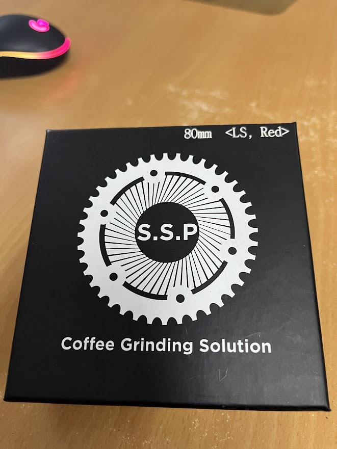 自製義式磨豆機及錐刀83MM
