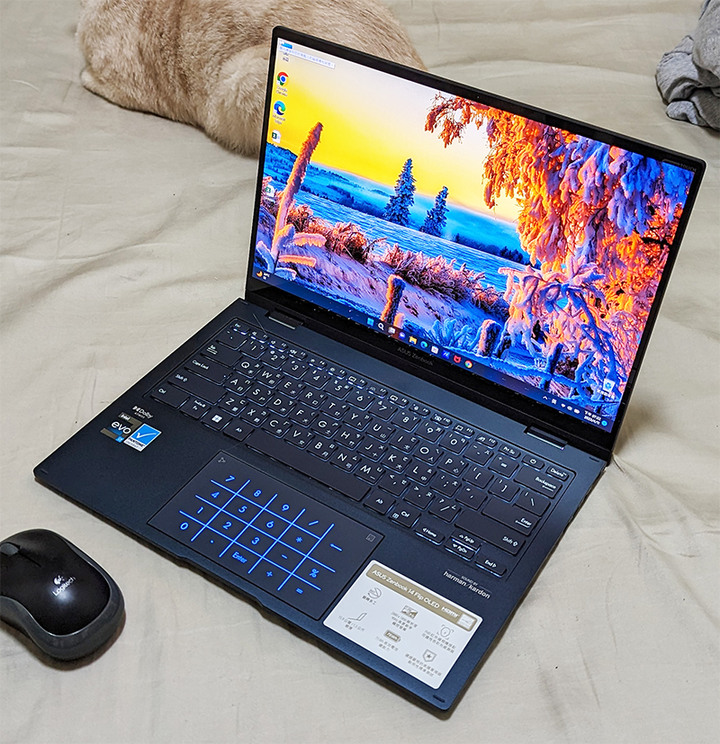 Zenbook Flip 14 OLED (UP3404VA)試用