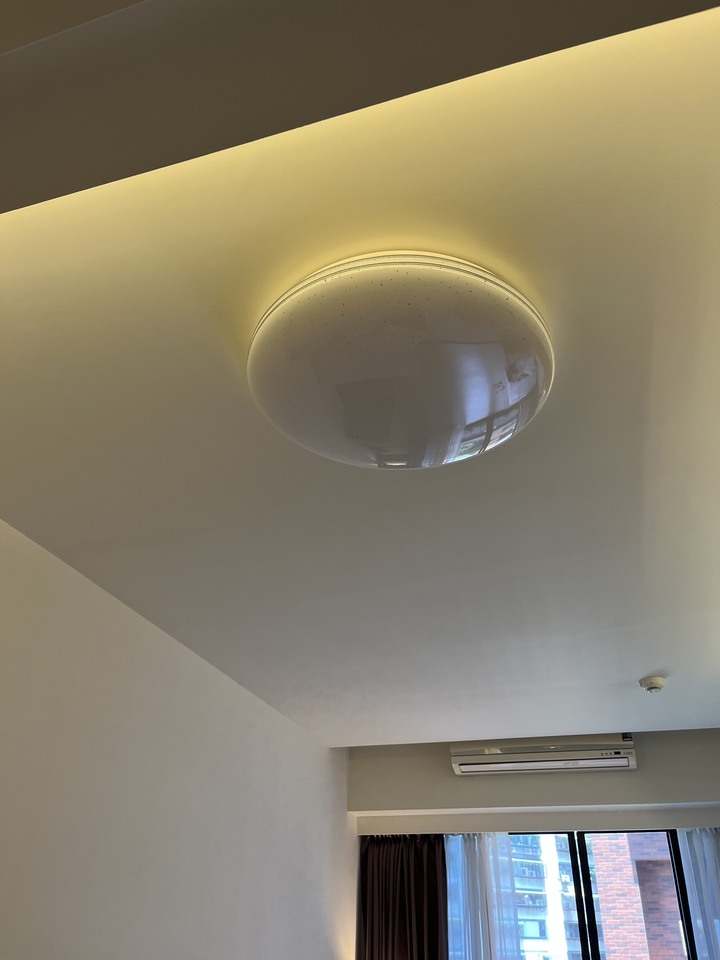 開箱 實裝WiZ 80W 智慧LED 吸頂燈