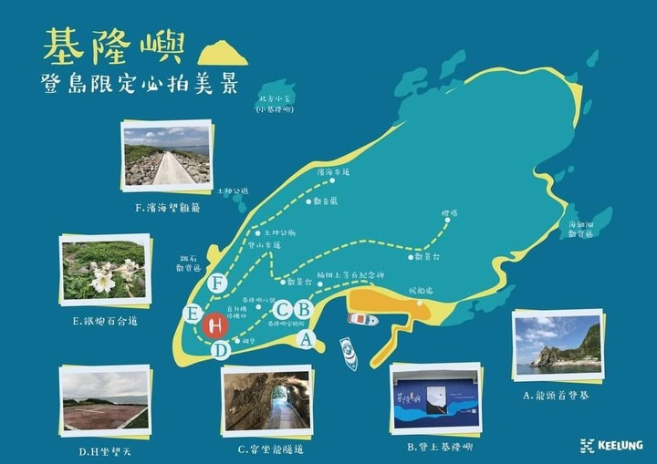 沒有雨的基隆(嶼)登島健行記