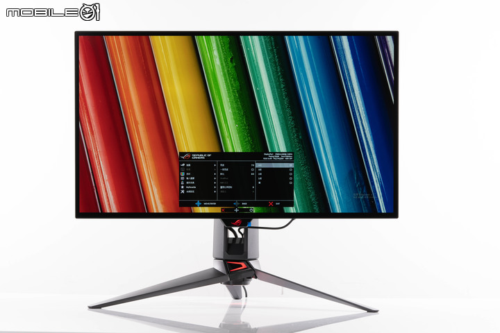 ROG SWIFT OLED PG27AQDM 電競螢幕開箱測試 高顯色快反應高對比帶來的遊戲畫面震撼