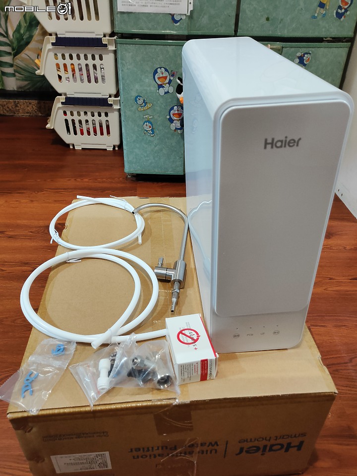 點我看大圖 【開箱分享】Haier 海爾中空絲膜超濾淨水器 1200G 與心得分享